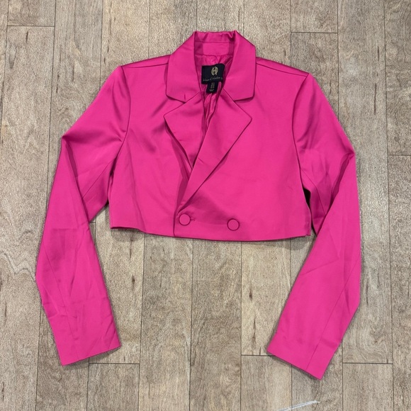 House of Harlow 1960 Jackets & Blazers - House Of Harlow 1960 Bright Pink Skort Crop Blazer Size 6